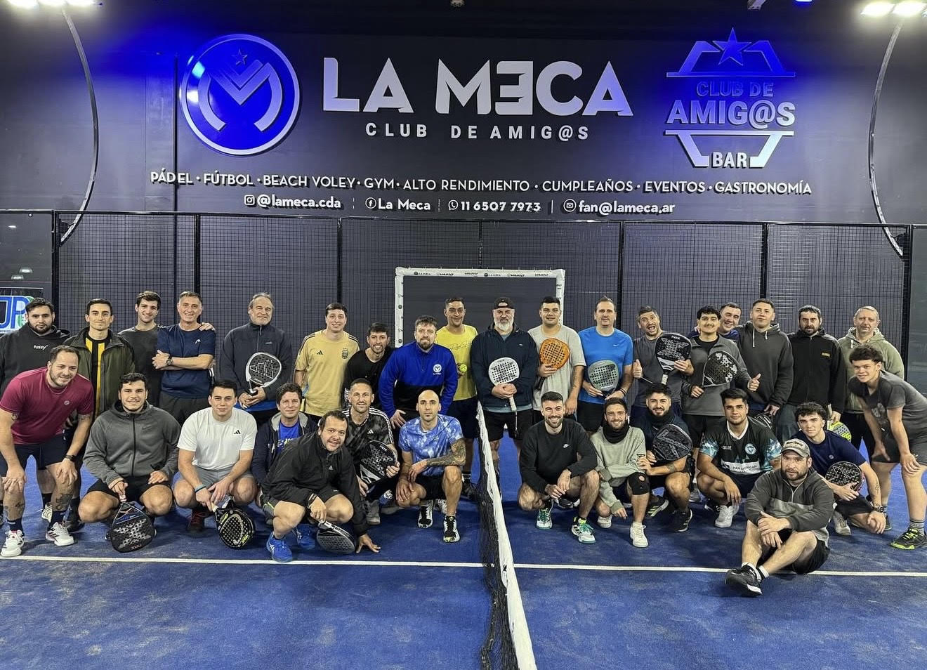 Padel y tercer tiempo