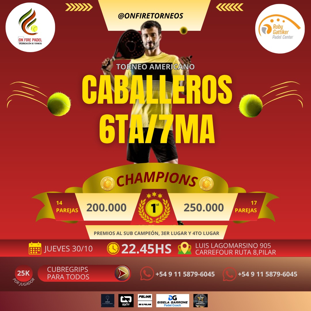 JUEVES GATIKER 22,45HS PILAR 6TA/7M